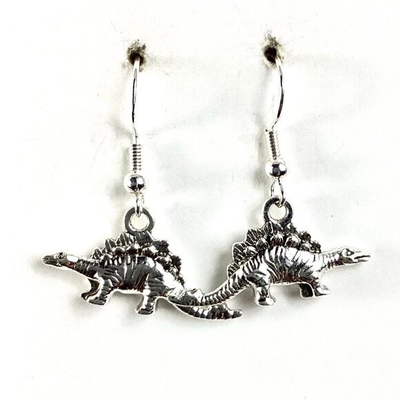 Dinosaur Charm Earrings NWT - Picture 1 of 2